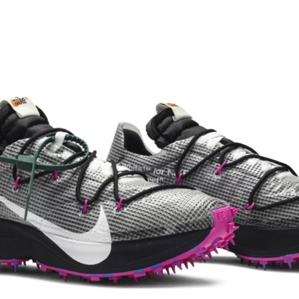 Off-White x Nike Vapor Street Laser Fuchsia Sneakers